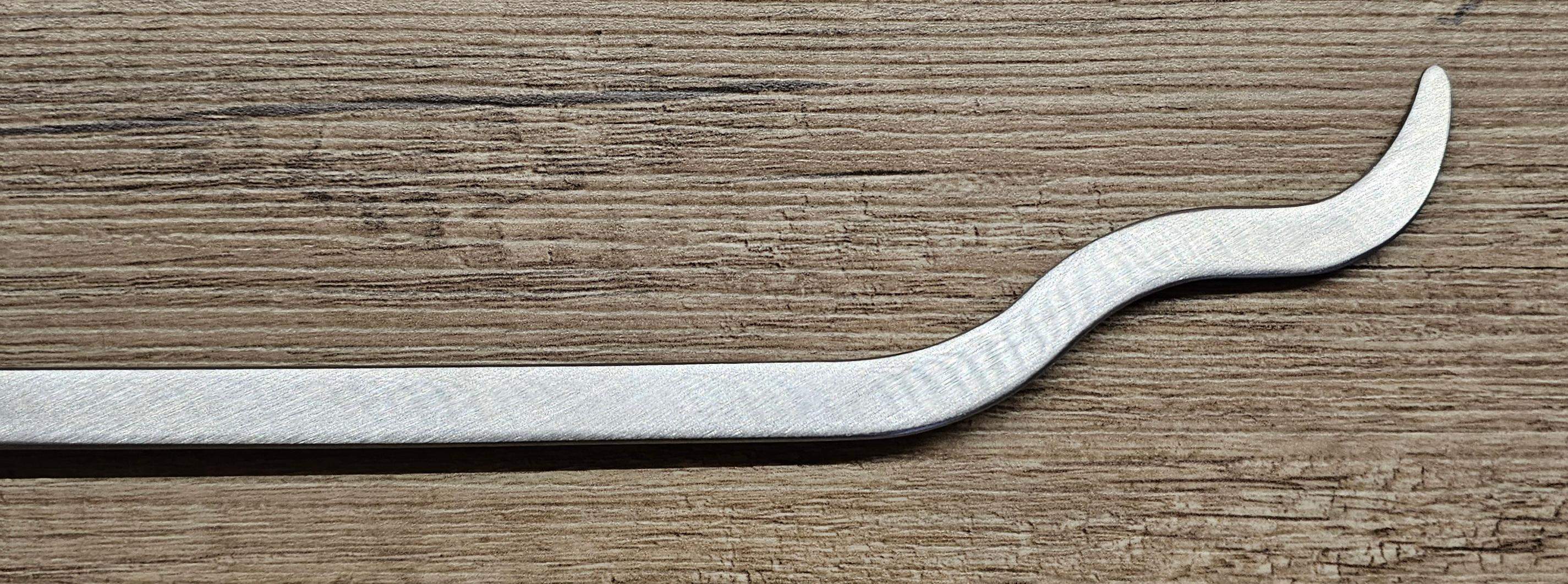 Drut Płaski Garbaty Wąż 1