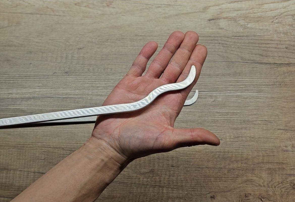 Drut Płaski Garbaty Wąż 0